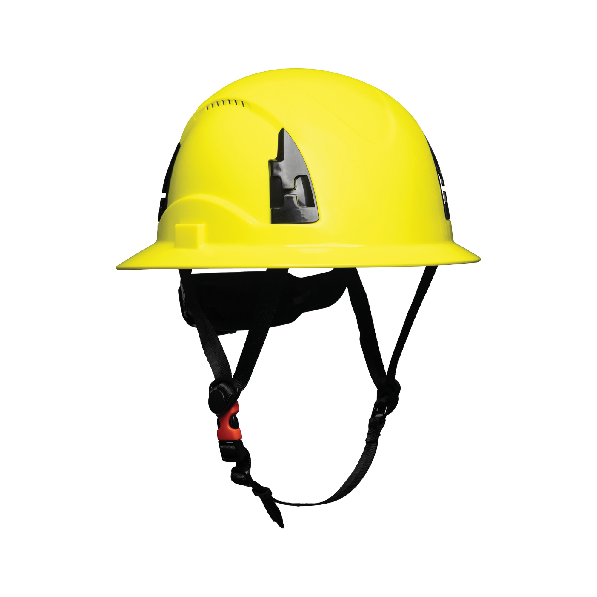 Malta Dynamics APEX Type 2 Class C Vented Full Brim Safety Helmet — ANSI Z89.1, EN12492, Yellow, Model# HHY4004